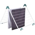 Spetebo Metall Wäschetrockner für Badewanne - 9 m Trockenlänge - Badewannen Trockner