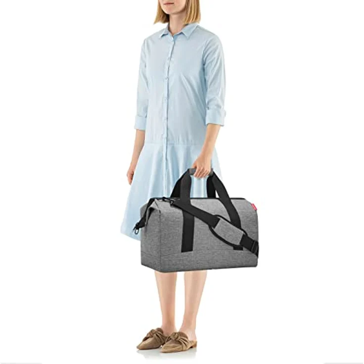 reisenthel Allrounder L Twist Silver  Vielfältige Doktortasche zum Reisen, für die Arbeit oder Freizeit  Mit funktional-stylischem Design – Bild 4
