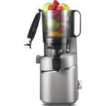 AMZCHEF SJ-036-GA Slow Juicer grau – 135 mm Einfüllöffnung, 250 W Motor, maximale Saftausbeute, nährstoffschonend