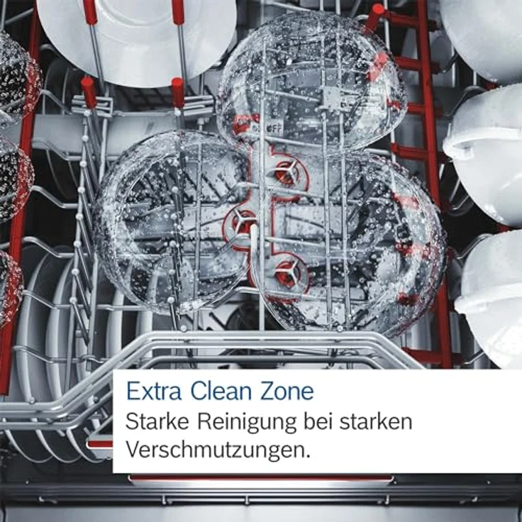 Bosch Serie 8, Freistehender Geschirrspüler, 60 cm, Silver Inox, SMS8TCI01E – Bild 5