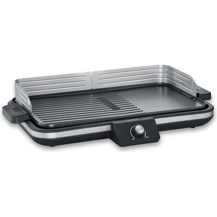 Severin Tischgrill PG 8564, 2.3 W, Leistung 2.300 Watt, Aluminium-Druckguss, mit LED Lichtring. – Bild 1