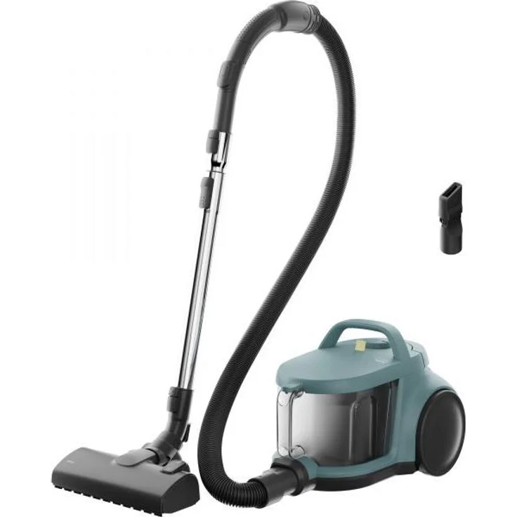 AEG AL51C1OG, Zylinder-Vakuumstaubsauger mit 1000 W, beutellos, 2 l, HEPA-Filter, kompaktes Design, Schaum