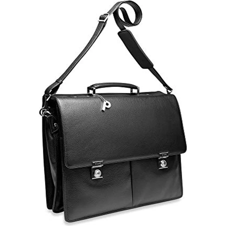 Picard, Männermappen, Aktentasche aus der Serie Aberdeen, in der Farbe Schwarz, aus robustem Leder, mit Henkel 826736G001 – Bild 3