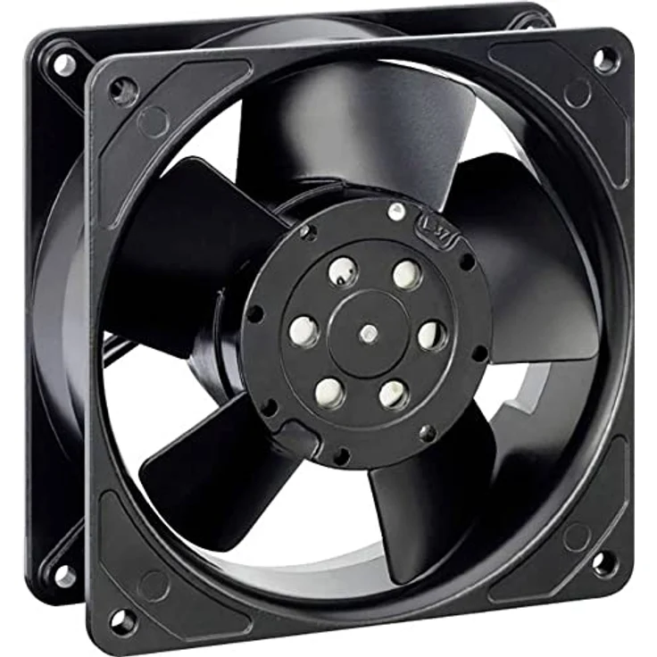 Papst Belüftungsventilator, EBM Papst 4606Z Axiallüfter 115 V/AC 152 m³/h (L x B x H) 119 x 119 x 38 mm – Bild 2