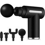 Media-Tech Massage Gun MT6521, Muskelentspannungsgerät mit 6 Vibrationsstufen und 4 Massageköpfen