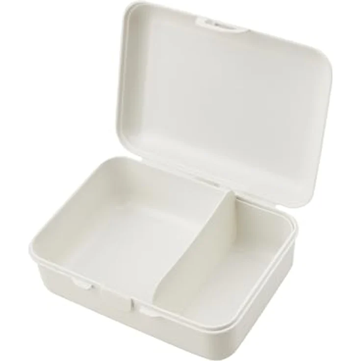 Sterntaler Brotdose Fuchs Filou, praktische Lunchbox mit herausnehmbarem Innenfach, lichtgrau – Bild 4