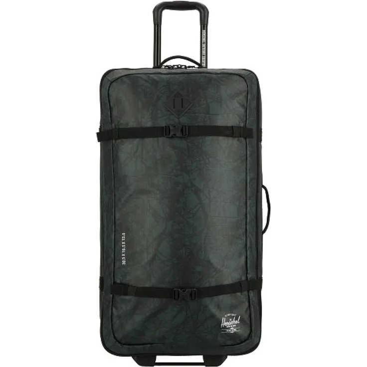 Herschel All Season 2 Rollen Trolley, 78 cm, grün, aus 100% Polycarbonat, 42 cm x 29 cm