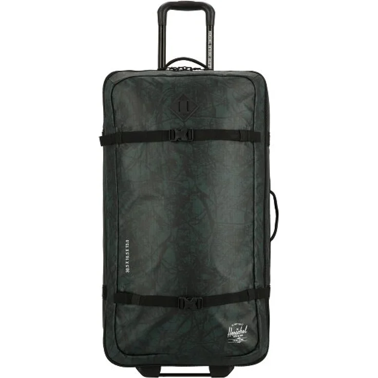 Herschel All Season 2 Rollen Trolley, 78 cm, grün, aus 100% Polycarbonat, 42 cm x 29 cm