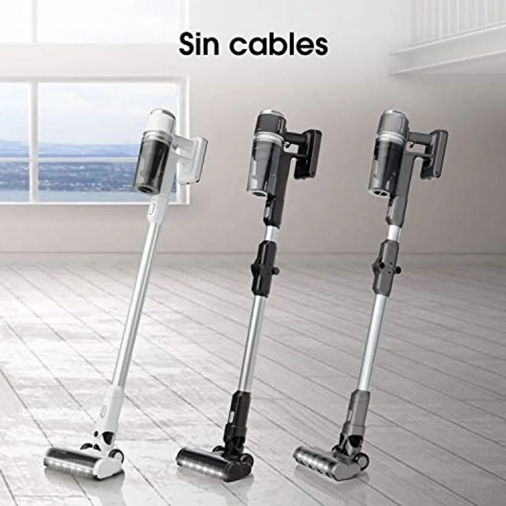 Hisense HVC6264BK Handstaubsauger, 45 min Akkubetrieb, Zyklon-Technologie, schwarz – Bild 3