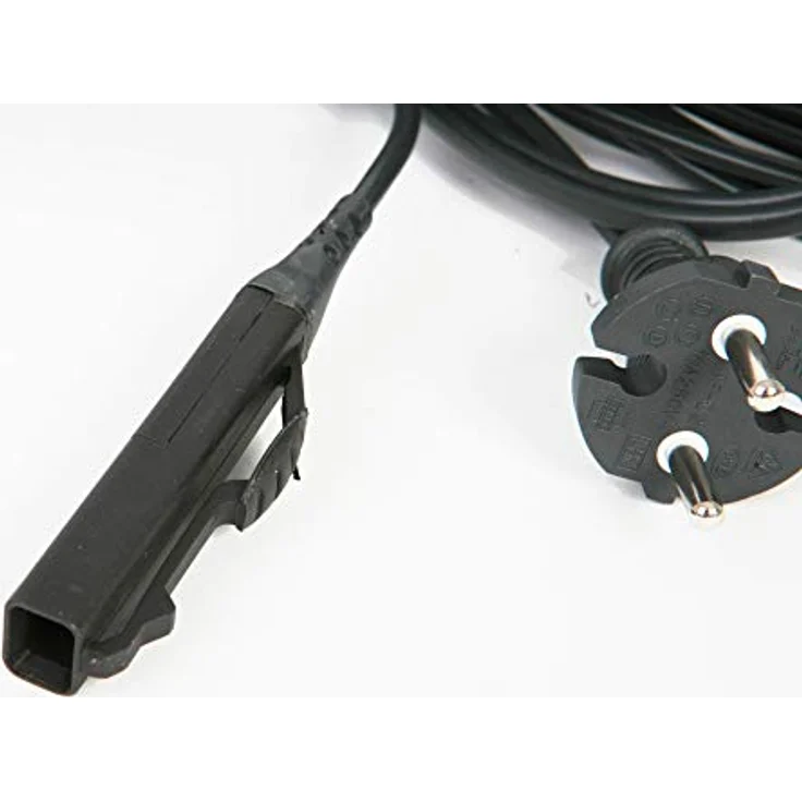 Kabel Stromkabel für Vorwerk Kobold 150 Staubsauger passend Länge 10m Dunkelgrau – Bild 2