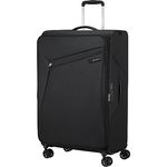 Samsonite Litebeam - Spinner L, Erweiterbar Koffer, 77 cm, 103/111 L, Schwarz (Black)
