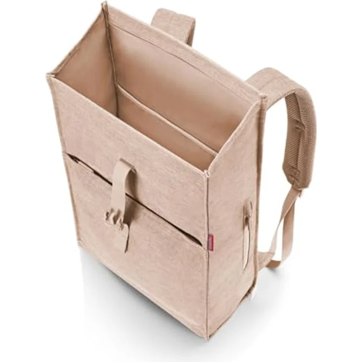 "REISENTHEL® Einkaufsshopper urban rolltop twist coffee - Flexibler Rolltop-Verschluss, wasserabweisend, gepolsterte Schultergurte" – Bild 3