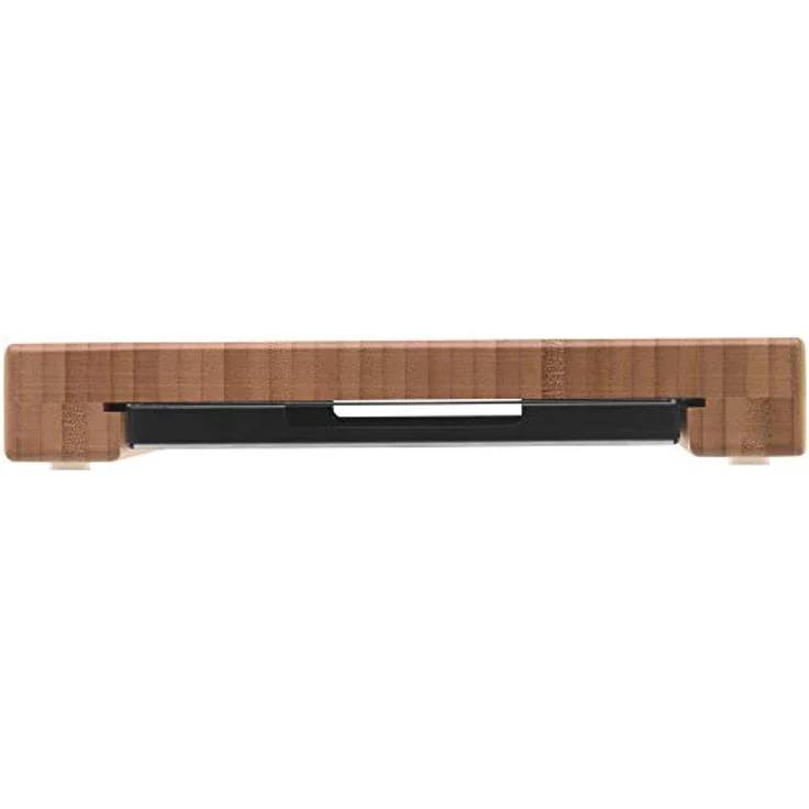WMF Brot-Schneidebrett, mit Krümmelschale, 44 x 27 x 4,8 cm, Bambus, Gitterform, klingenschonend – Bild 4