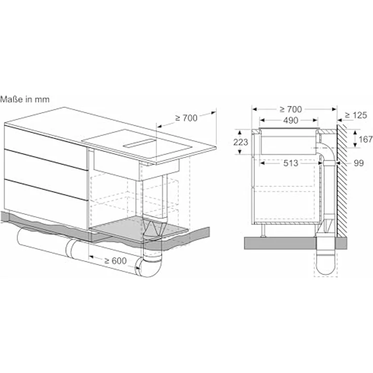 SIEMENS Induktions-Kochfeld ED811HQ26E, mit vollintegrierten Dunstabzug, rahmenlos, Kombi-Induktion, touchSlider, Home Connect – Bild 13