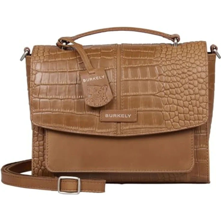 Burkely Cool Colbie, Umhängetasche aus 100% Leder, 25 cm, braun – Bild 1