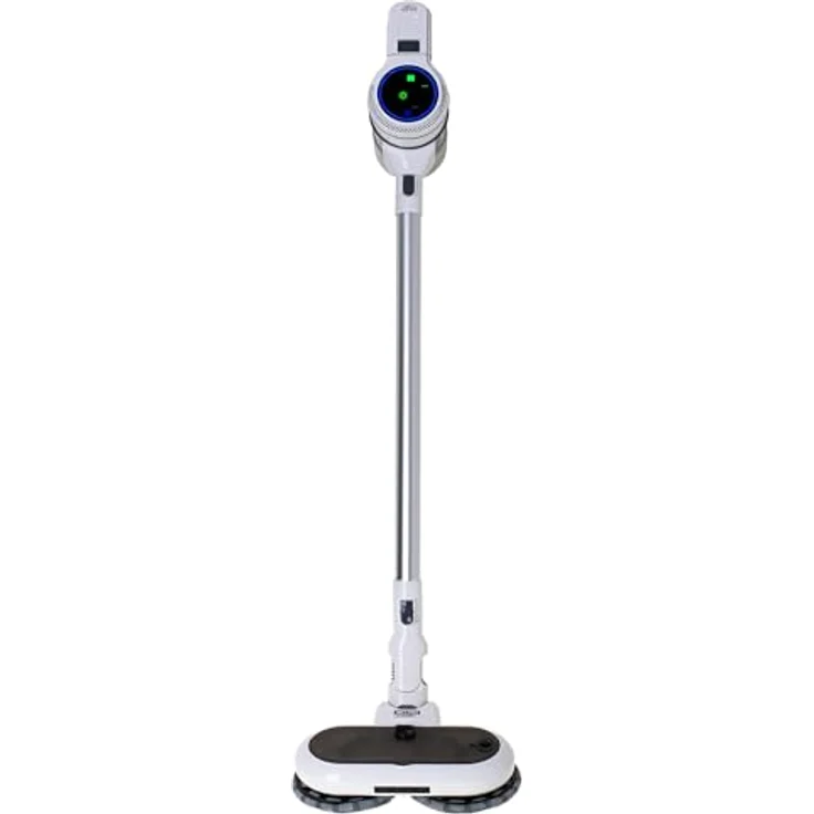 ADLER Kabelloser Akku Staubsauger ADLER mit Wischfunktion 2-in-1, 13000 Pa Saugkraft, Smart Display, Selbstreinigungs-Dock, leise HEPA-Filtration, bis zu 57 Min Laufzeit – Bild 4