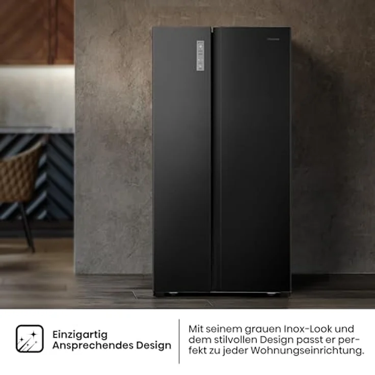 Hisense RS677N4AFC 20011476 Side-by-Side-Kühlschrank, freistehend, Energieklasse C – Bild 10