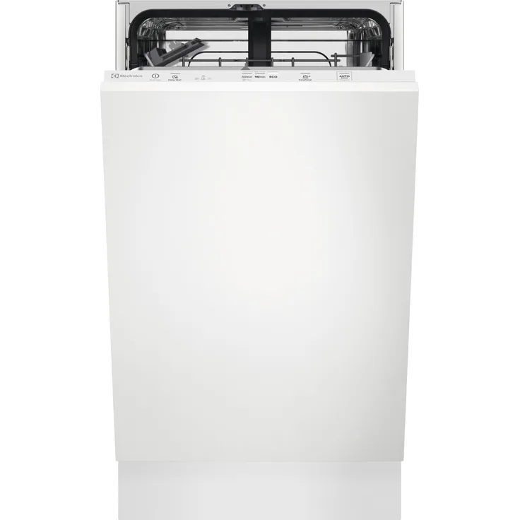 Electrolux KEAD2215L, Vollintegrierter Geschirrspüler mit AirDry-Technologie, 45 cm, höhenverstellbarem Oberkorb und Schnellspülprogramm