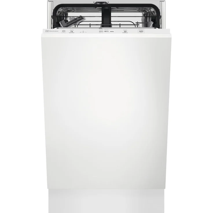 Electrolux KEAD2215L, Vollintegrierter Geschirrspüler mit AirDry-Technologie, 45 cm, höhenverstellbarem Oberkorb und Schnellspülprogramm