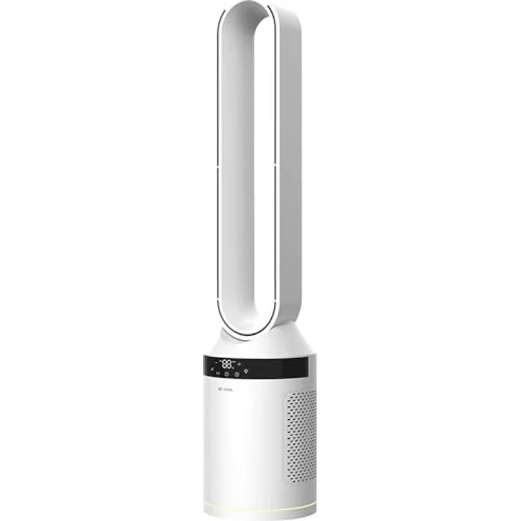 Be Cool Turmventilator 40W, oszillierend mit Fernbedienung, Beleuchtung, 12-Stunden-Timer und Anion-Funktion – Bild 4