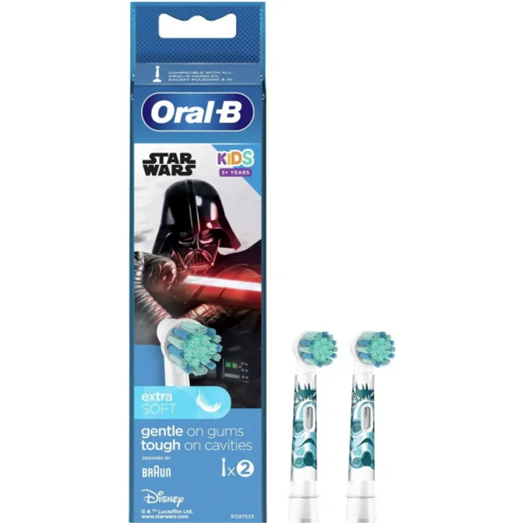 Oral-B Kids Star Wars Ersatzbürsten Köpfe (2stk)