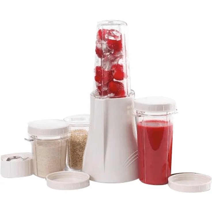 Tribest Personal Blender PB 250 XL, Smoothie-Maker, Standmixer, 0,45 L, 200 Watt, inkl. Mühle, Kunststoff, weiß