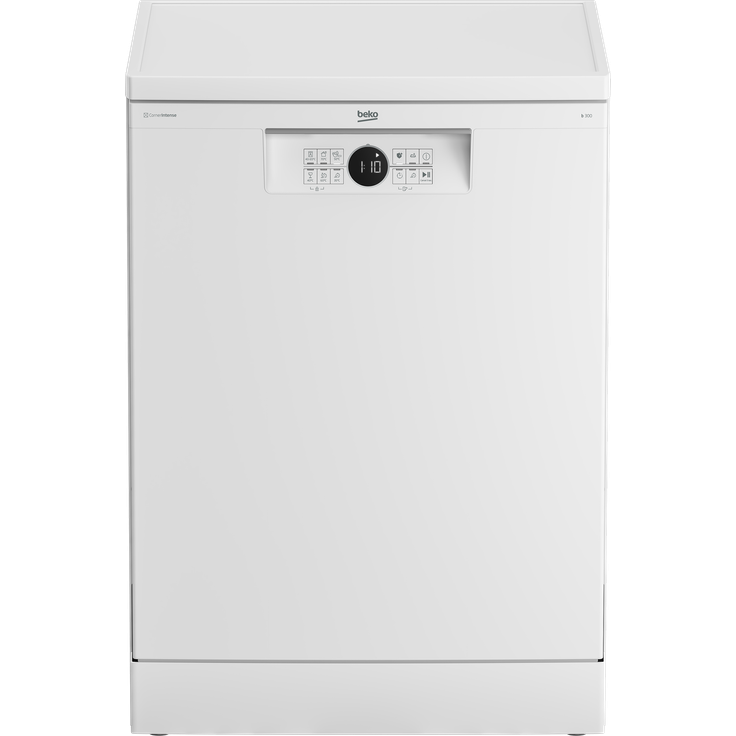 Beko BDFN26430W weiß, Geschirrspüler, D, Geräuschemissionsklasse C, Geräuschemissionen 47 Dezibel