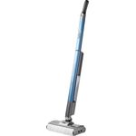 Domo DO235SW Hartbodenreiniger, 30 min Akkubetrieb, Selbstreinigungsfunktion, schnelltrocknend, blau-silber