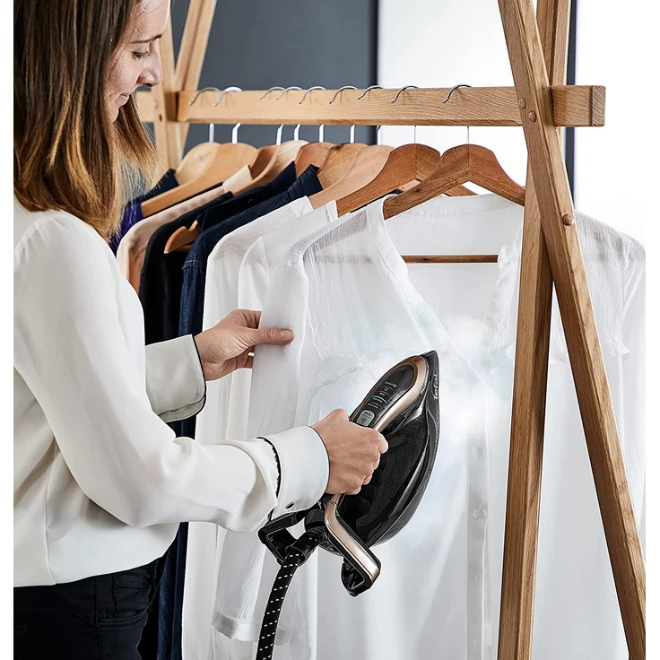 Tefal GV9820 Pro Express Vision Dampfbügelstation, 3000 Watt, 9 bar Dampfdruck, Anti-Kalk-System, schwarz-braun – Bild 7