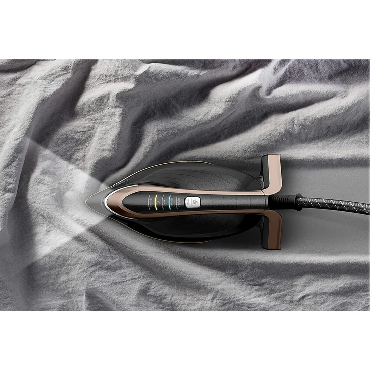 Tefal GV9820 Pro Express Vision Dampfbügelstation, 3000 Watt, 9 bar Dampfdruck, Anti-Kalk-System, schwarz-braun – Bild 8