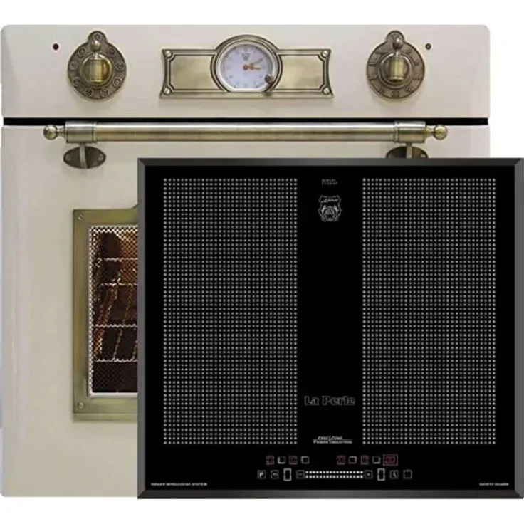Kaiser Herdset - Elektro Einbau Backofen EH 6355 ElfEm 67L + KCT 97 FI La Perle Induktions Kochfeld 90 cm