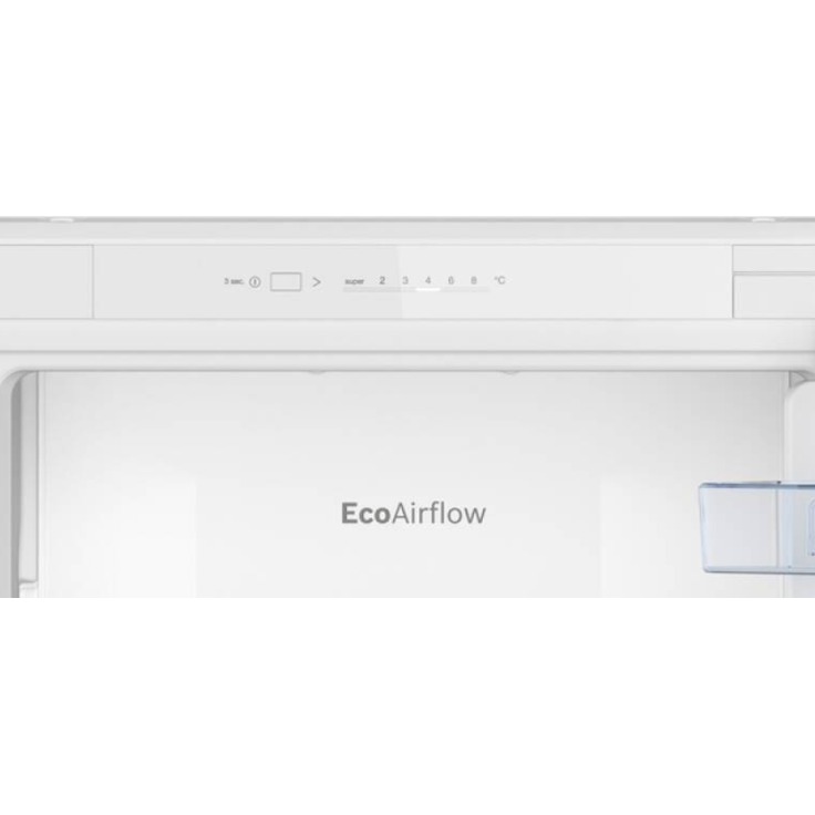 Bosch KIR41NSE0 Kühlschrank, Einbau, weiß, Schnellkühlen, EcoAirflow, LED, Breite 54.5 cm, Energieklasse E – Bild 3