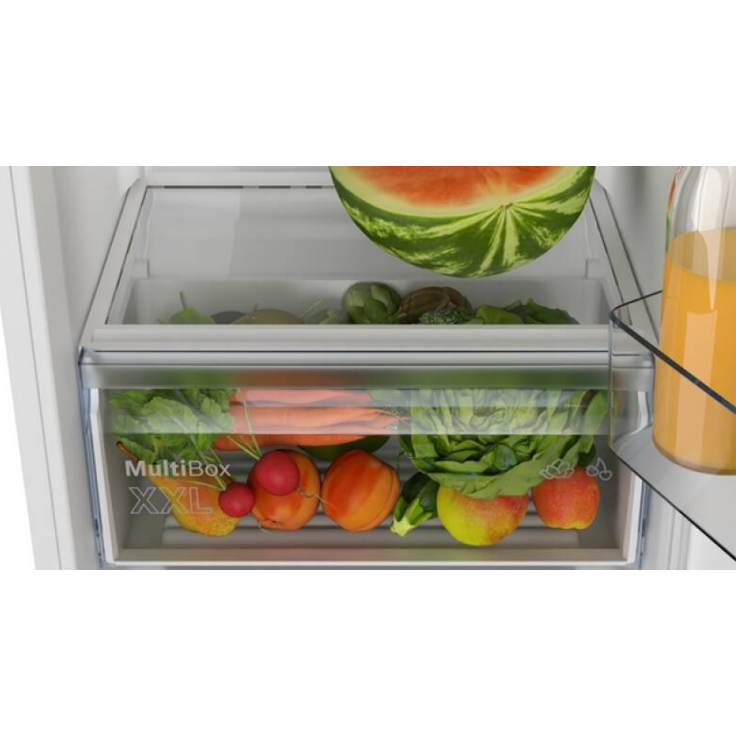 Bosch KIR41NSE0 Kühlschrank, Einbau, weiß, Schnellkühlen, EcoAirflow, LED, Breite 54.5 cm, Energieklasse E – Bild 4