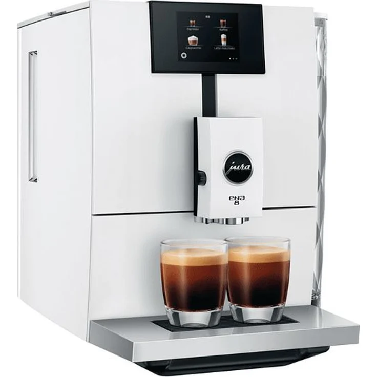 Jura ENA 8 (EC) Kaffeevollautomat Full Nordic White – Bild 1