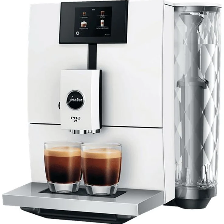 Jura ENA 8 (EC) Kaffeevollautomat Full Nordic White – Bild 2