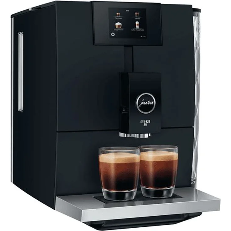 Jura ENA 8 (EC) 15493 Kaffeevollautomat Full Metropolitan Black – Bild 1