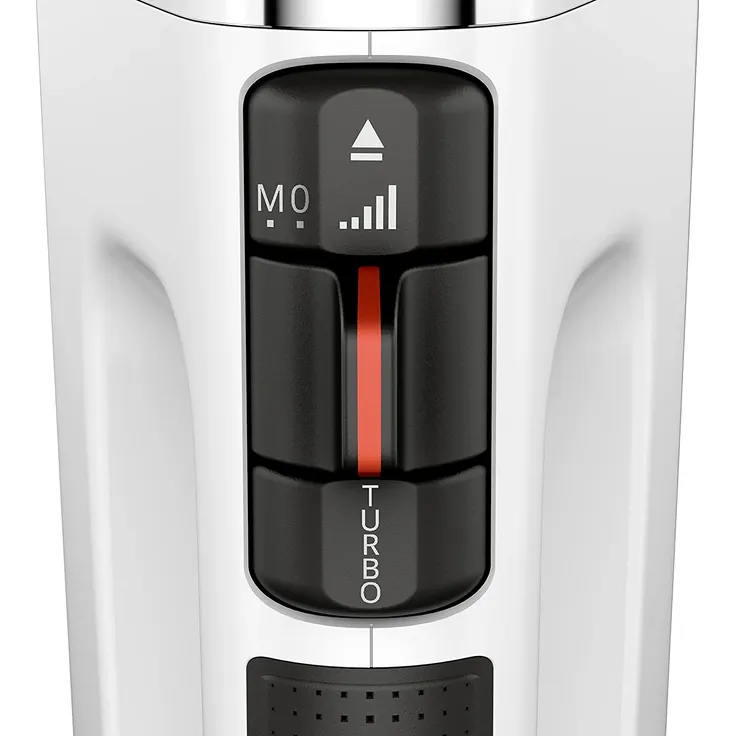 Krups GN912111 3 Mix 9000 Handmixer, 750 Watt, stufenlos regelbar, Turbotaste, Auswurffunktion, inkl. Schneebesen, Knethaken, Pürierstab-Aufsatz, Messbecher, weiß, silber – Bild 6
