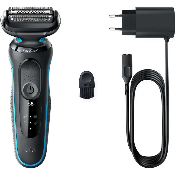 Braun Series 5 - 51-M1000s Herrenrasierer - schwarz & blau – Bild 2