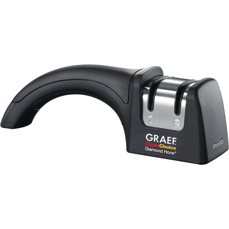 Graef PRONTO PRONTO Messerschärfer Schwarz, Edelstahl