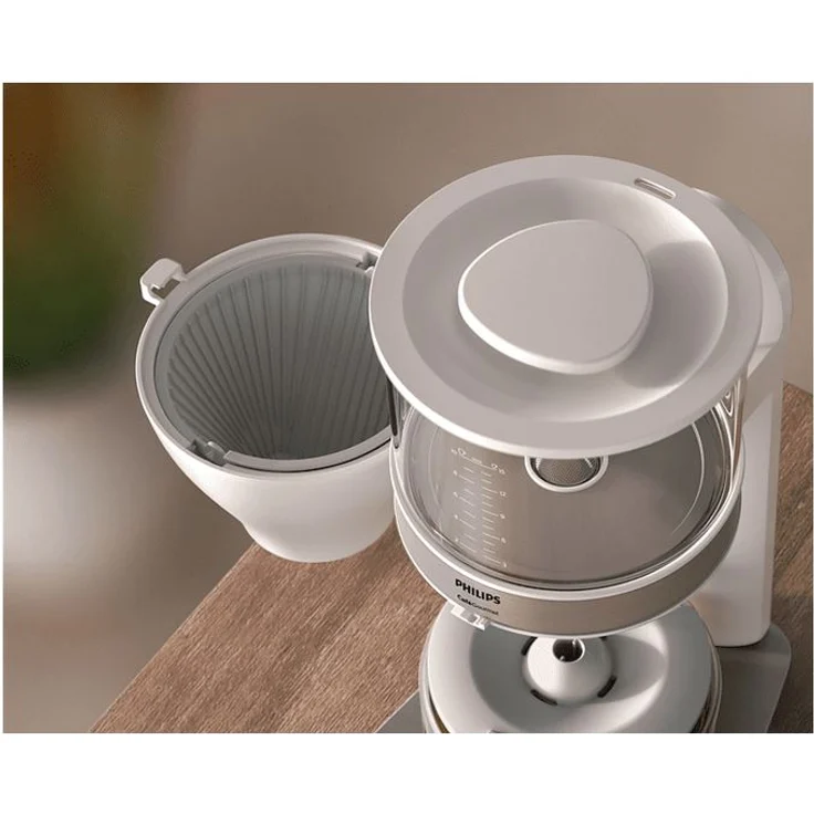 Philips HD5416/00 Café Gourmet Filterkaffeemaschine Weiß – Bild 3