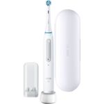Oral-B iO Series 4 elektrische Zahnbürste mit Reiseetui Quite White
