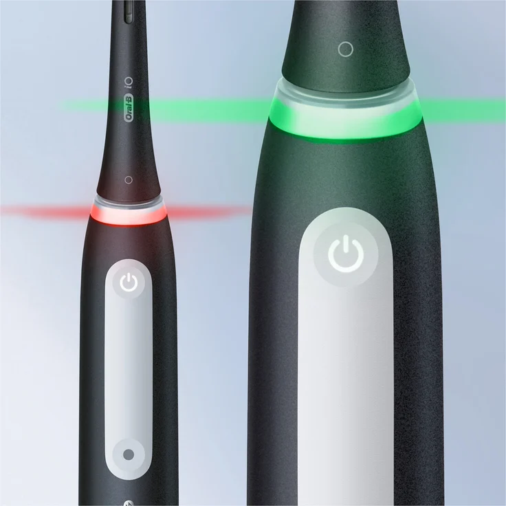 Oral-B iO Series 4 elektrische Zahnbürste mit Reiseetui Matt Black – Bild 5