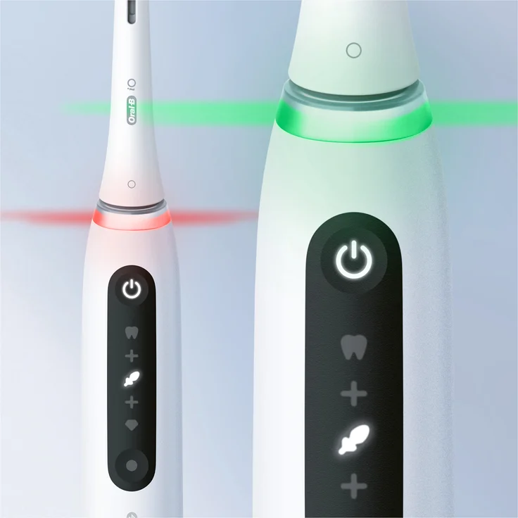 Oral-B iO Series 5 elektrische Zahnbürste Quite White – Bild 5