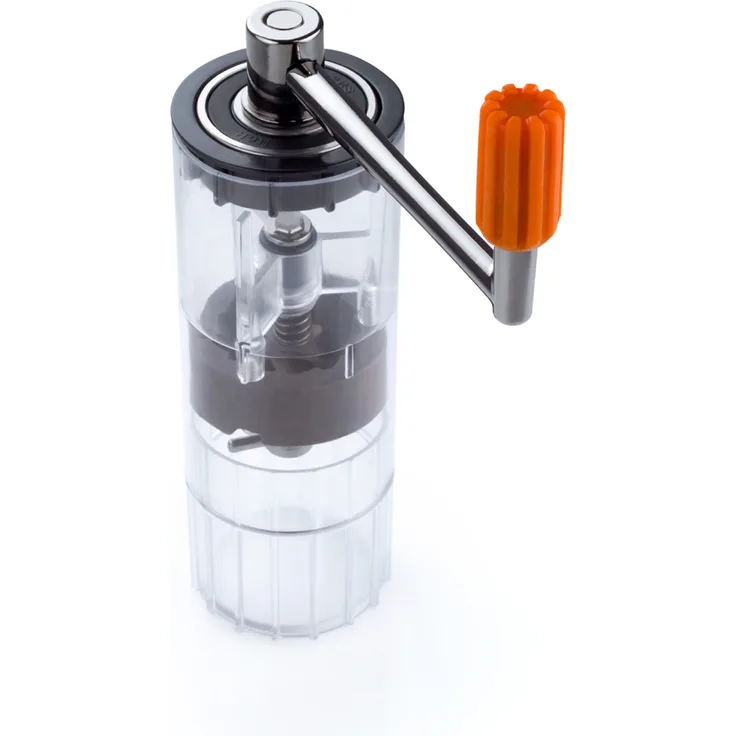 Kaffeemühle mit Keramikmahlwerk, klappbarer Griff, manuell betrieben Handkaffeemühle