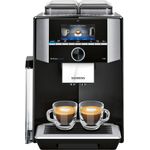 Siemens TI9575X9FU EQ.9 plus connect s700 Kaffeevollautomat mit Milchsystem, Keramik-Scheibenmahlwerk, 19 bar Pumpendruck, silber