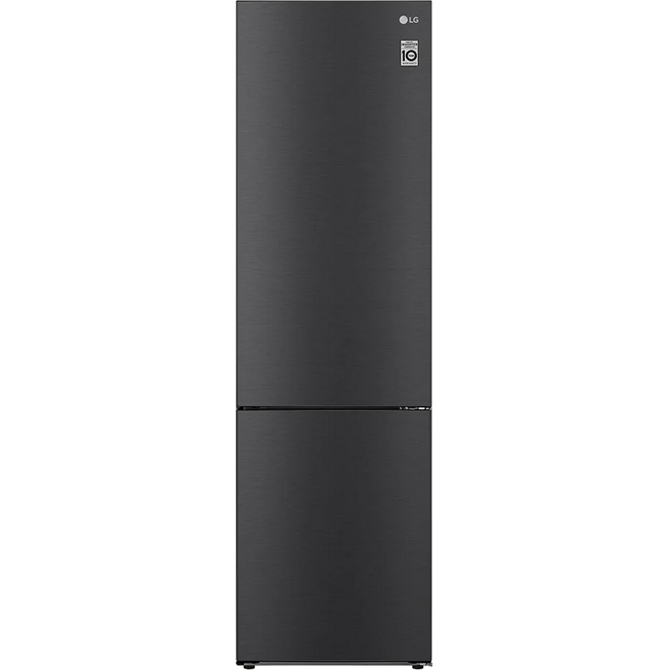 LG GBB62MCGCC1 Kühl-Gefrierkombination, freistehend, matte black, NoFrost, Door Cooling, LED, Breite 59.5 cm, Energieklasse C – Bild 1