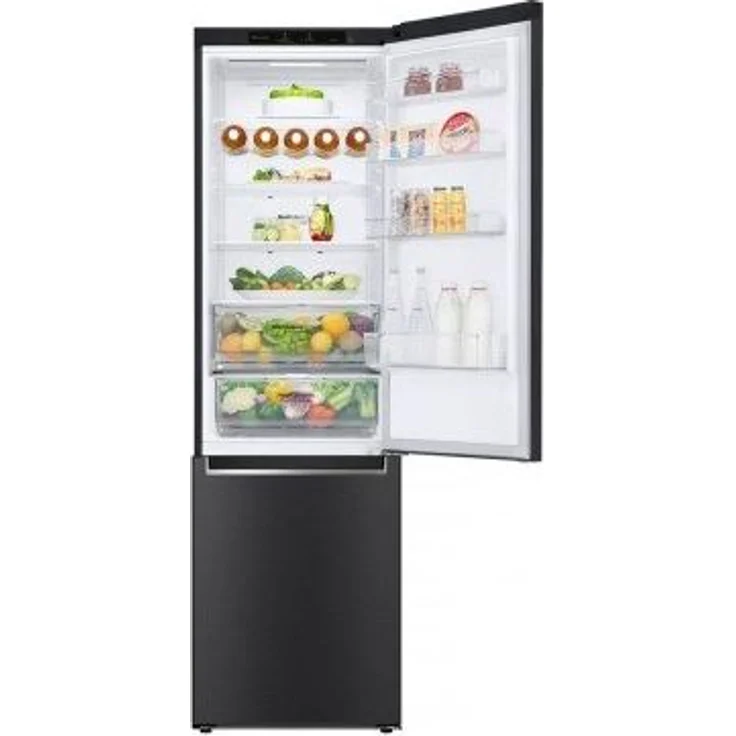 LG GBB62MCGCC1 Kühl-Gefrierkombination, freistehend, matte black, NoFrost, Door Cooling, LED, Breite 59.5 cm, Energieklasse C – Bild 7
