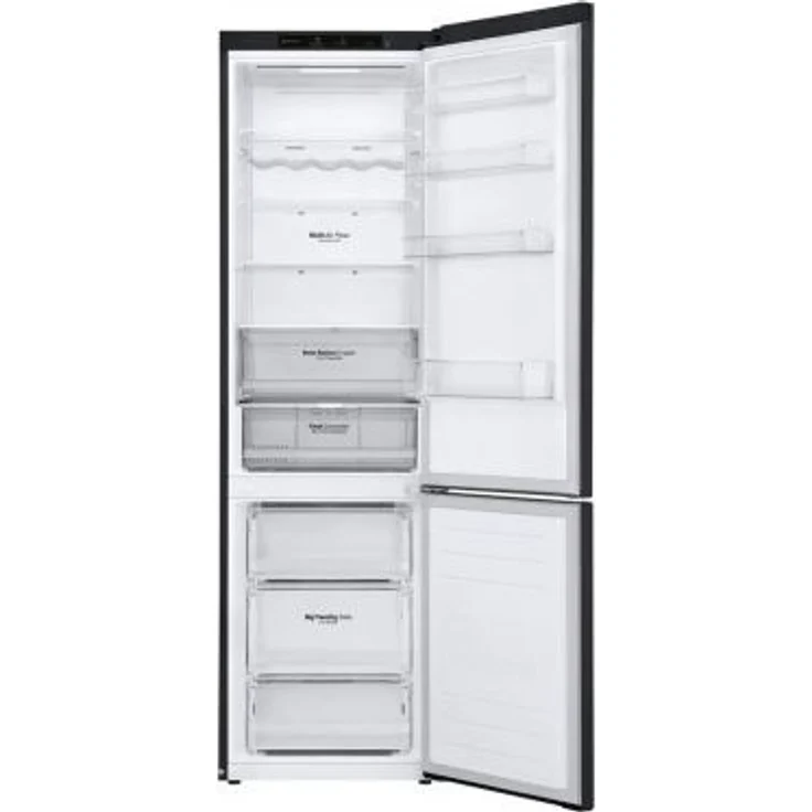 LG GBB62MCGCC1 Kühl-Gefrierkombination, freistehend, matte black, NoFrost, Door Cooling, LED, Breite 59.5 cm, Energieklasse C – Bild 4