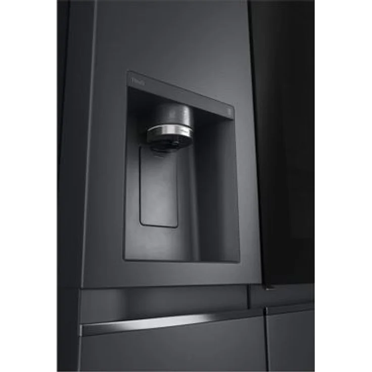 LG GSXB90MCDE Side-by-Side-Kühlschrank, freistehend, matt black steel, NoFrost, Schnellkühlen, Wasser- und Eiswürfelspender, Festwasseranschluss, Breite 91.3 cm, Energieklasse E – Bild 6