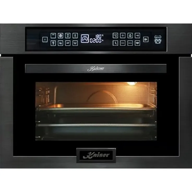 Kaiser Einbau Mikrowellen-Backofen EM 6307 RS, Grill und Heißluft
